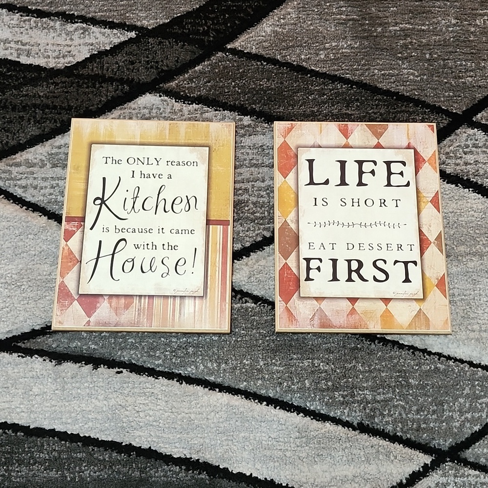 WOODEN FUNNY QUOTES KITCHEN HANGING WALL SIGNS